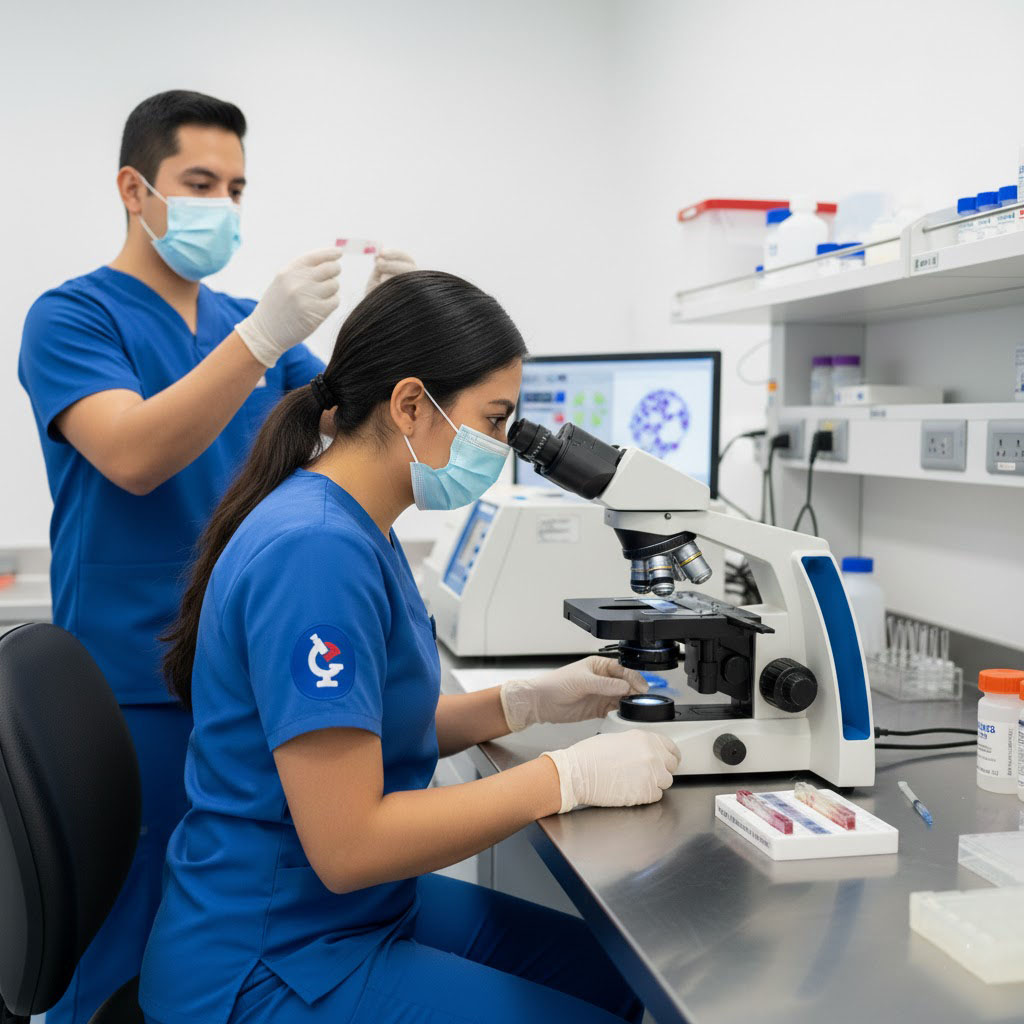 Imagen de estudios de patologia