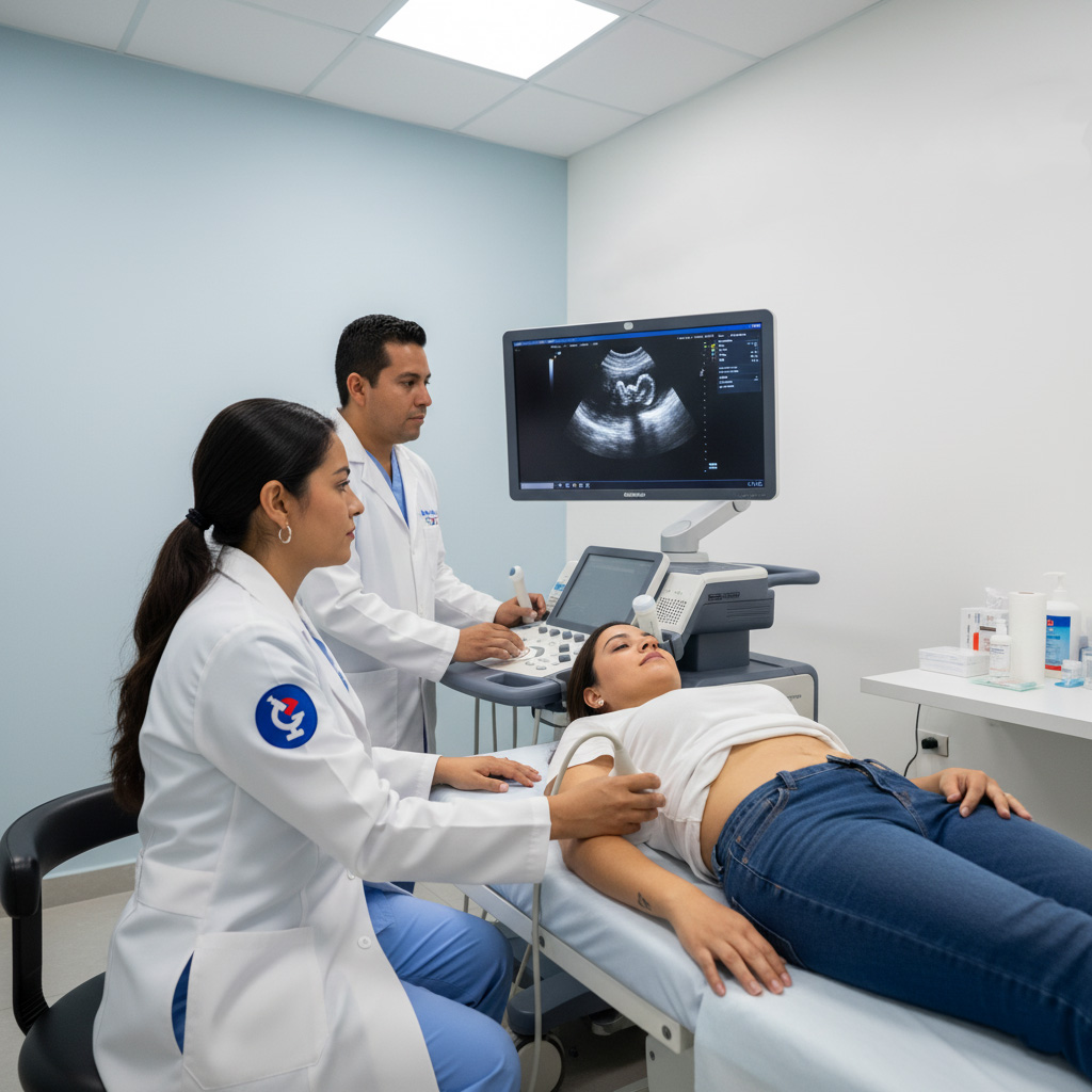 Imagen de estudios de ultrasonografia